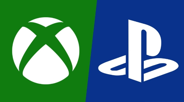 마이크로소프트 엑스박스(왼쪽)과 소니 플레이스테이션 로고. 사진=각 사