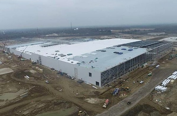 LG에너지솔루션과 제너럴모터스(GM)의 합작법인 '얼티엄셀즈'에서 건설 중인 미국 오하이오주 배터리 공장의 모습이다. 사진=LG에너지솔루션