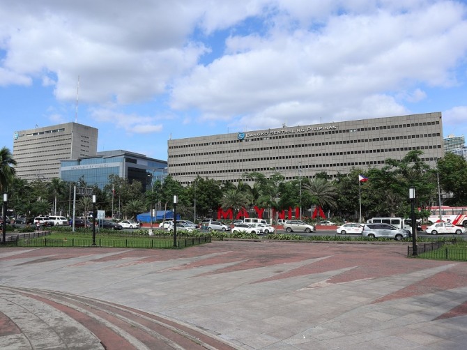필리핀 중앙은행인 방코 센트랄이 오는 9월 1일부터 3년간 신규 가상자산 서비스 제공업체의 신청을 받지 않는다. 사진=위키피디아