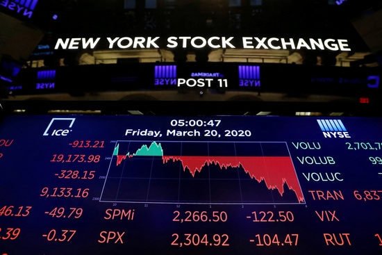 뉴욕증권거래소(NYSE) 마감시황 정보. 사진=로이터