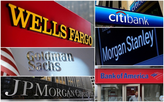 미국 주요 은행 로고. 사진=로이터