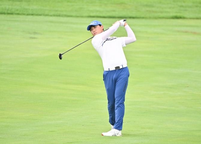 국가대표 조우영. 