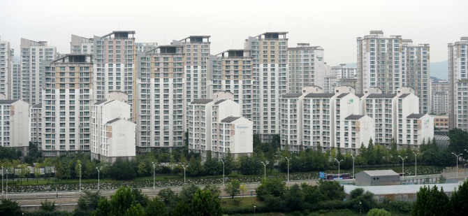 경기도 성남시 분당구의 아파트 밀집지역 모습. 사진=뉴시스