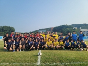 청호나이스 축구동호회 ‘FC청호’. 출처=청호나이스.