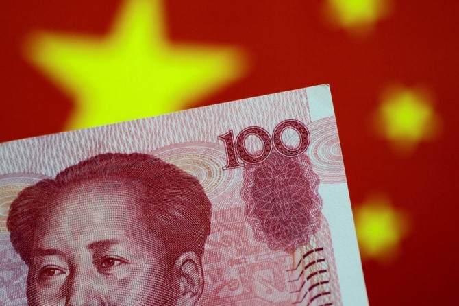 중국 위안화 법정 화폐(사진=로이터)
