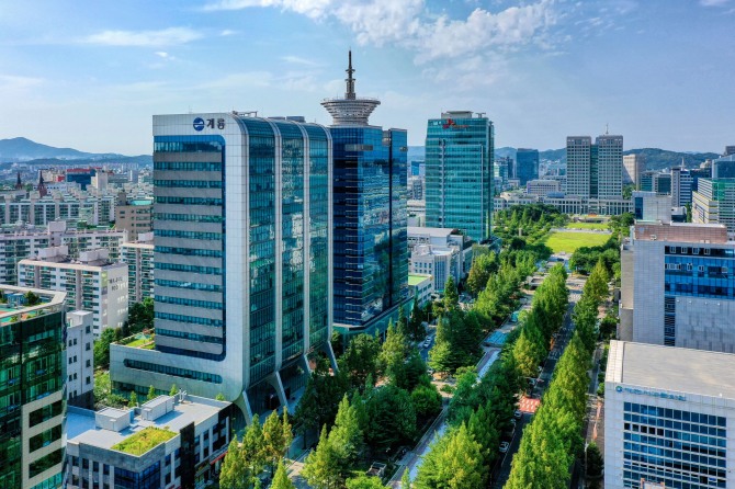 계룡건설 본사 전경. 사진=계룡건설