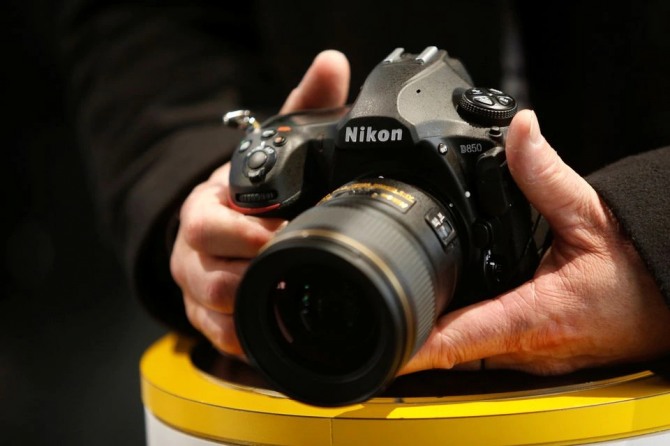 니콘 D850 디지털 카메라(사진=로이터) 