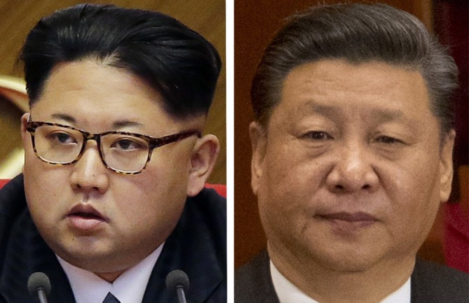 김정은 북한 노동당 위원장(왼쪽), 시진핑 중국 국가주석. 사진=연합뉴스