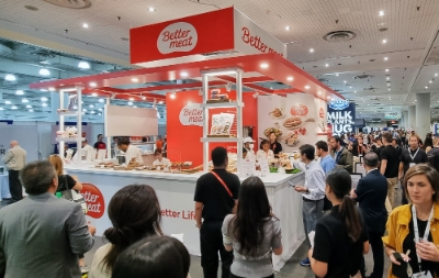 플랜트 베이스드 월드 엑스포에 참여한 베러미트. 사진=신세계푸드