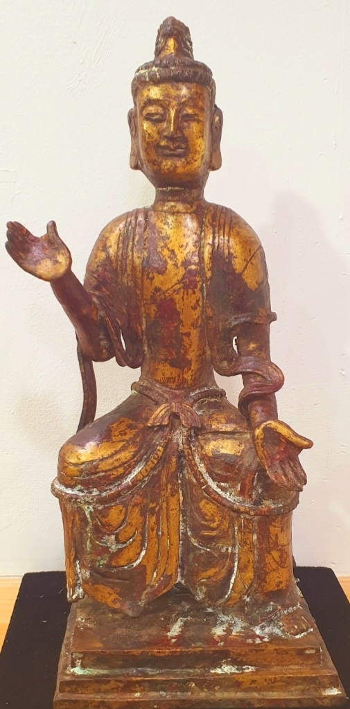 반좌불 금동불상(고려 공민왕 시대)