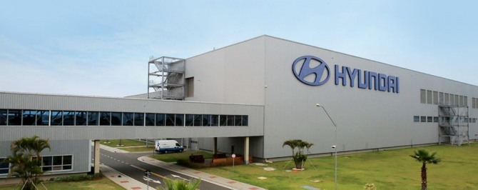현대차 브라질 공장의 모습. 사진=현대자동차