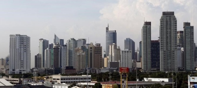 필리핀 마닐라의 마카티 금융지구 빌딩숲 전경. 사진=로이터