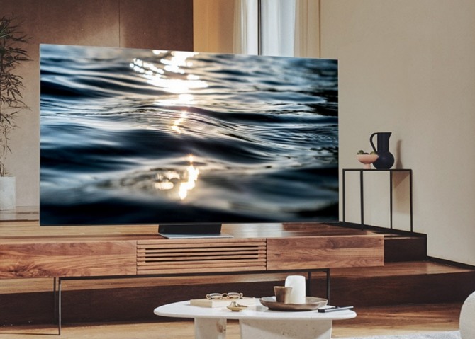 삼성의 네오 QLED TV.사진=삼성전자 브라질