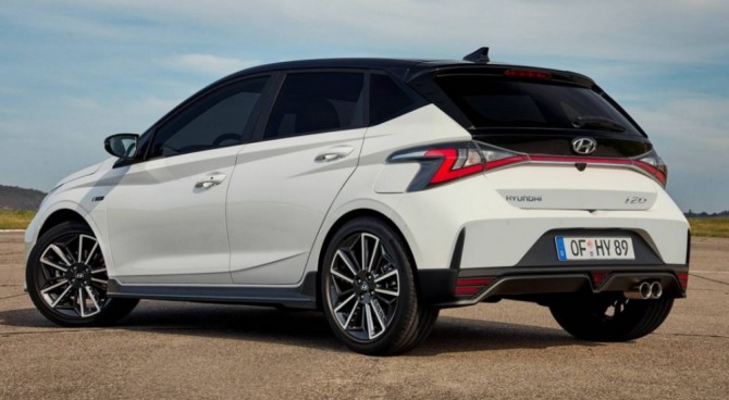 i20 N라인 30주년 기념에디션. 사진=현대차 스페인