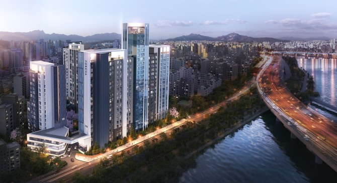 염창 무학아파트 포레나 리모델링 조감도. 사진=한화건설