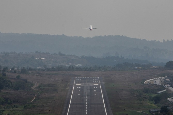 항공기의 공항 이륙 사진. 사진=글로벌이코노믹 DB
