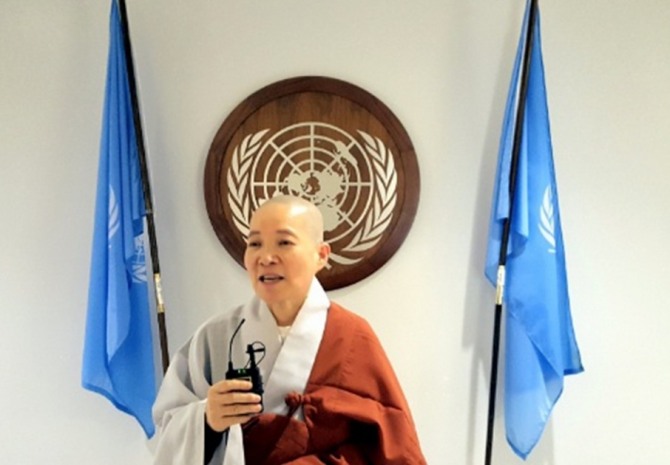 ‘영화로 세상을 아름답게’(MWBTF) 유영의 이사장.