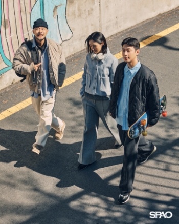 스파오 FW 시티보이 컬렉션. 사진=이랜드그룹