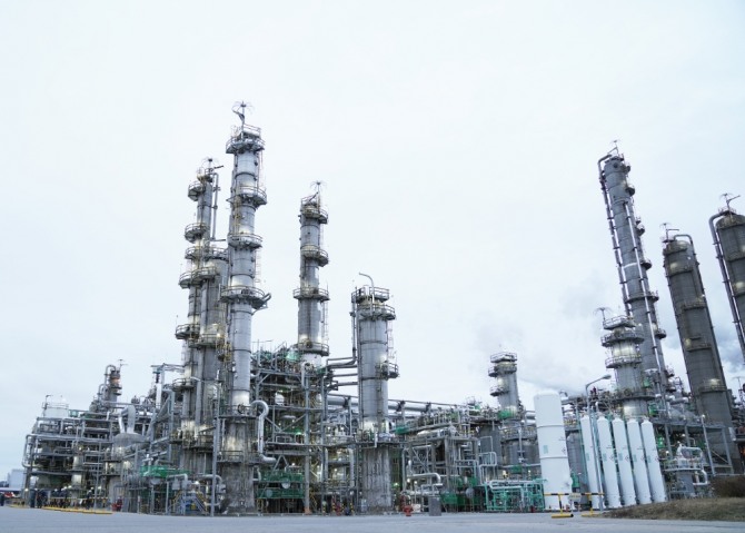 Lotte Chemical's Daesan Plant resumed process commercial production. Photo=Lotte Chemical