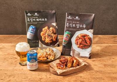 칭따오·오픈더테이블 가정간편식 2종. 사진=비어케이