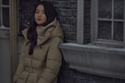 코오롱스포츠 22FW 쿠치다운 모델 배우 김태리. 사진=코오롱FnC