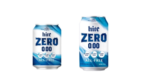 하이트제로0.00 소용량 240mL 캔. 사진=하이트진로음료