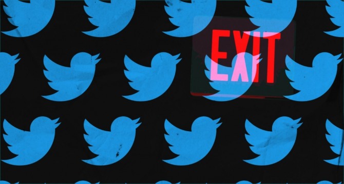 트위터가 일론 머스크에 인수되자마자 광고주와 임원들이 대거 이탈하는 조짐을 보이고 있다. 사진=테크크런치