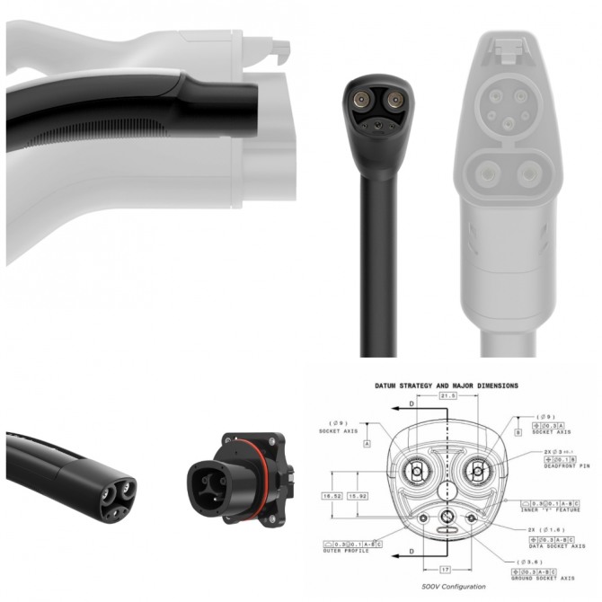 테슬라 충전 표준 설계도 사진=테슬라