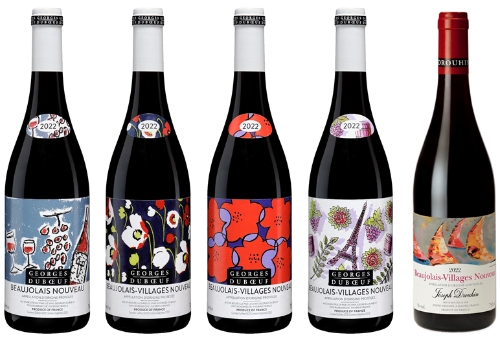 2022 보졸레 누보 라인업. 사진=롯데칠성음료