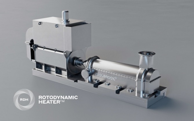 쿨브룩이 강조하고 있는 전기공정가열기술인 로토다이나믹 히터. 사진=쿨브룩