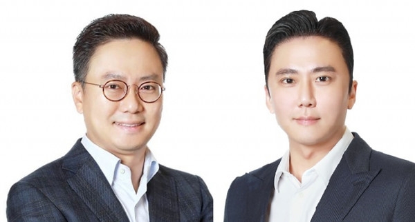 홍정국 BGF 대표(왼쪽), 홍정혁 BGF에코바이오 대표(오른쪽). 사진=BGF그룹.