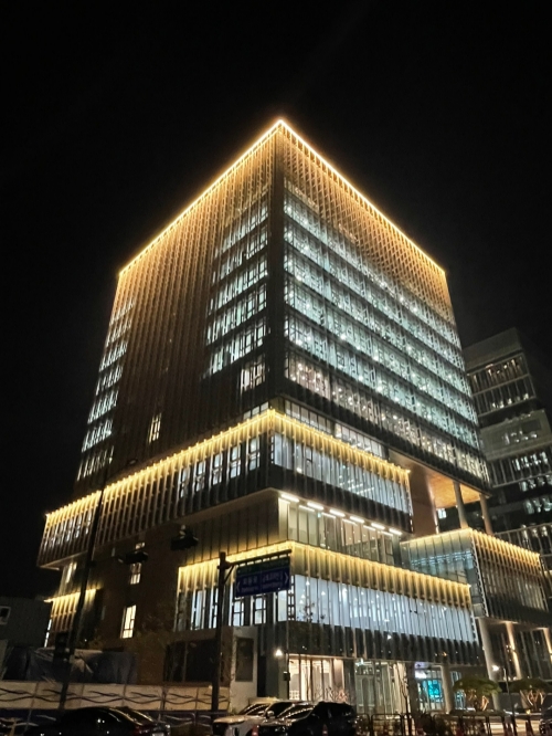 HL클레무브 판교 신사옥 넥스트 엠(M) 전경. 사진=HL그룹