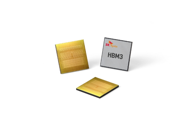 SK하이닉스가 세계 최초로 양산하는 HBM3. 사진=SK하이닉스