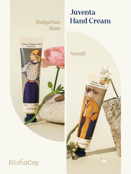 엘리샤코이 핸드크림 제품 모습(사진=에이치엘비생활건강)