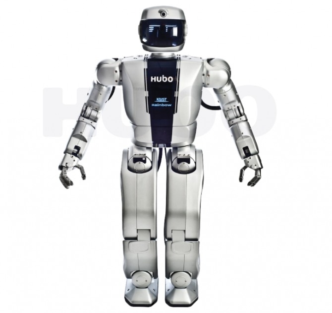 레인보우로보틱스의 HUBO 로봇. HUBO는 KAIST에서 개발한 대한민국 최초의 이족보행 휴머노이드 로봇이다.  사진=레이보우로보틱스