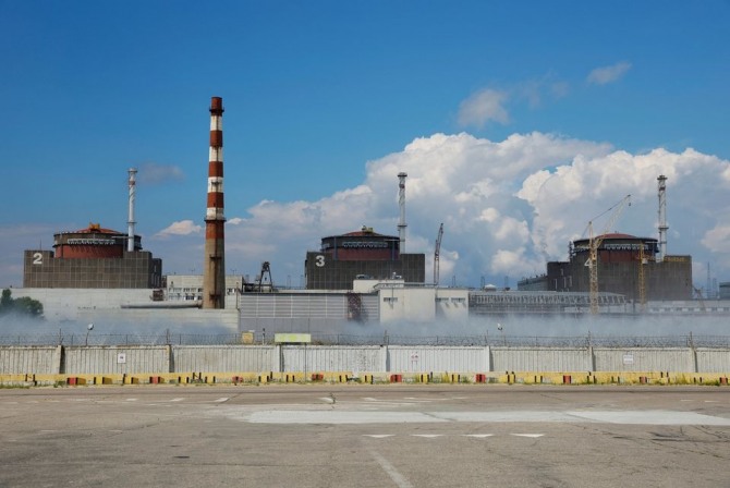 유럽 최대의 원전인 자로리지아 원전. 사진=로이터