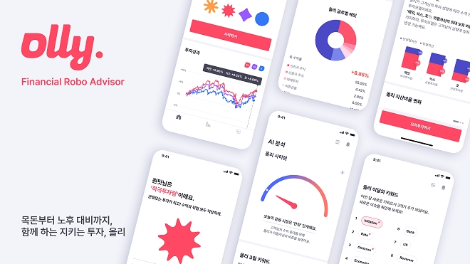 퀀팃의 로보어드바이저 '올리'. 사진=퀀팃