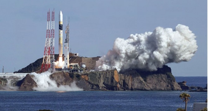 일본이 새로운 정보수집 위성을 발사했다. 사진=연합뉴스