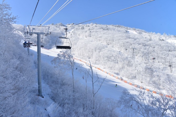 무주 덕유산 스키장. 사진=부영그룹