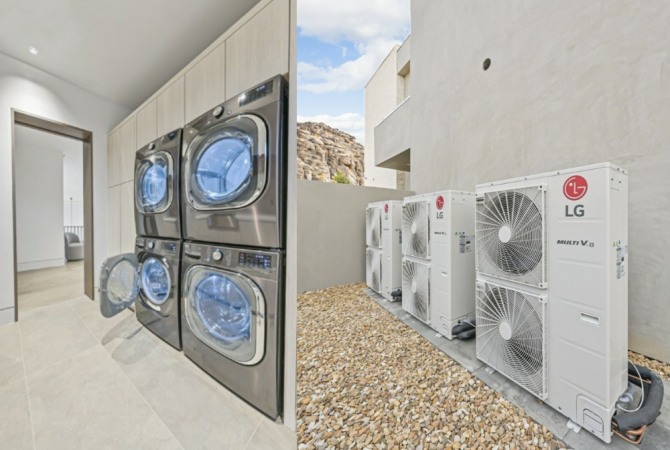 TNAH에 배치된 LG전자의 제품들. 사진=TNAH