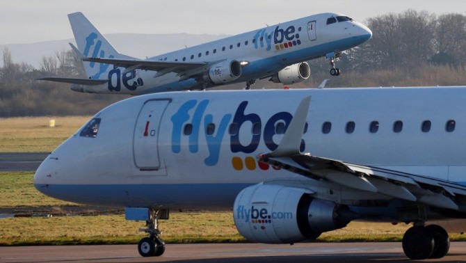 영국 지역항공사 플라이비(Flybe). 사진=로이터