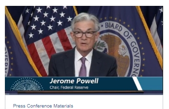 제롬 파월 미국 연준 FOMC 의장 