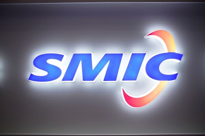 중국 반도체 제조업체 SMIC 로고.