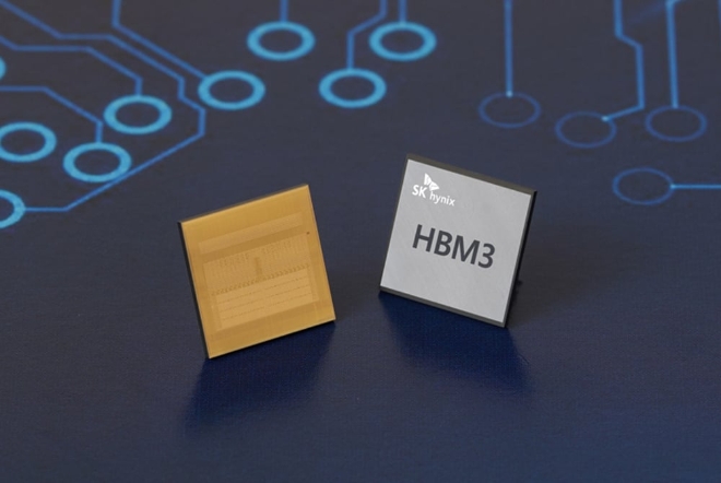SK하이닉스가 지난 2021년 10월 업계최초로 3세대 HBM-D램을 개발하는 성공했다. 사진=SK하이닉스