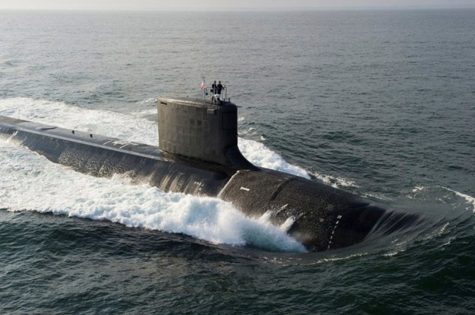 미국의 버지니아급 노스다코다 잠수함. 사진=로이터