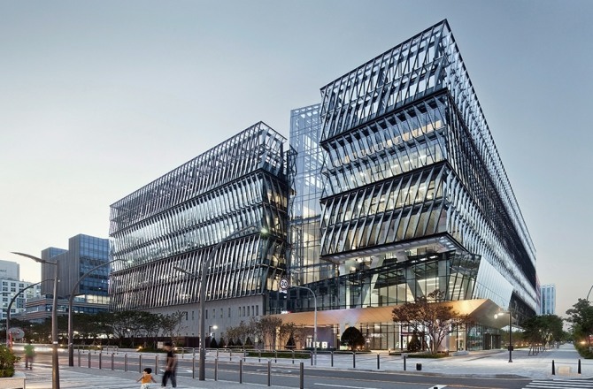 서울 마곡산업단지에 있는 더넥센유니버시티 전경. 사진=넥센타이어