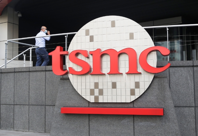 대만 신주(新竹)의 TSMC 본사 입구. 사진=뉴시스