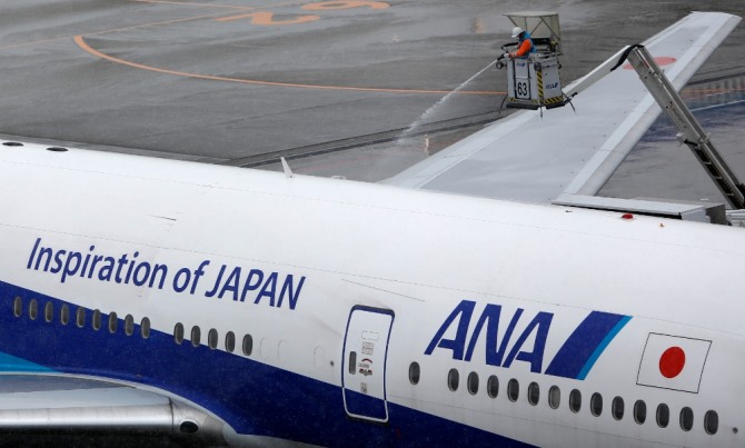 도쿄-유럽 노선을 개설하는 일본 ANA 항공. 사진=로이터