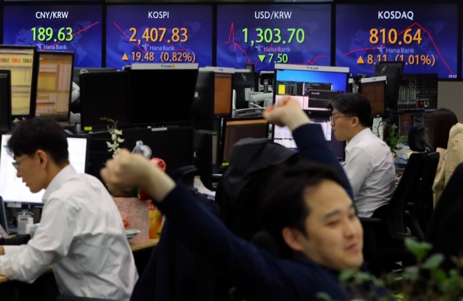 코스피가 상승 출발했다. 사진=뉴시스