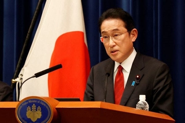 기시다 일본 총리가 우크라이나를 방문해 협력을 약속했다. 